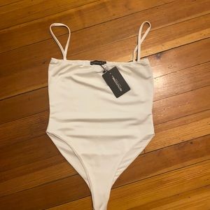‼️NWT Pretty Little Thing White Bathing suit